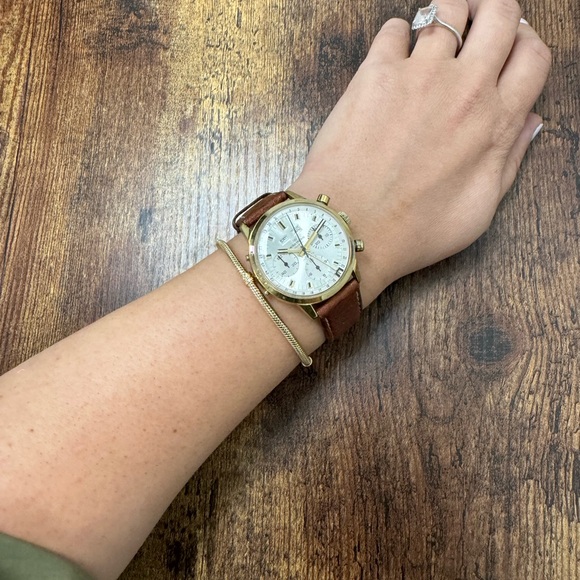 Jumbo WAKMANN Triple Date Chronograph Valjoux Watch - Picture 11 of 16